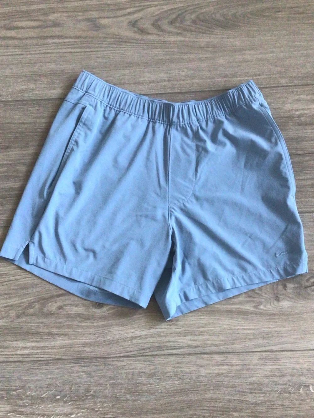 Hollister Men's XS Light Blue Performance Shorts